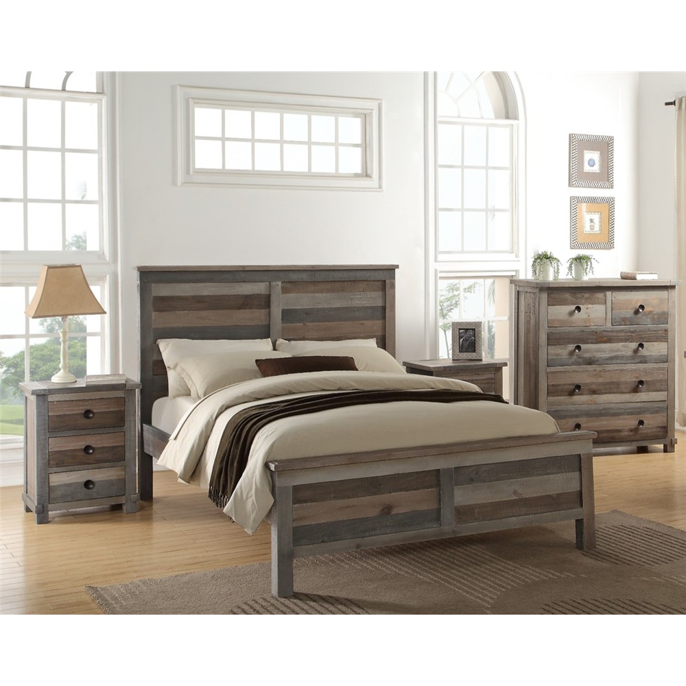 Geneva Queen Tallboy Bedroom Suite